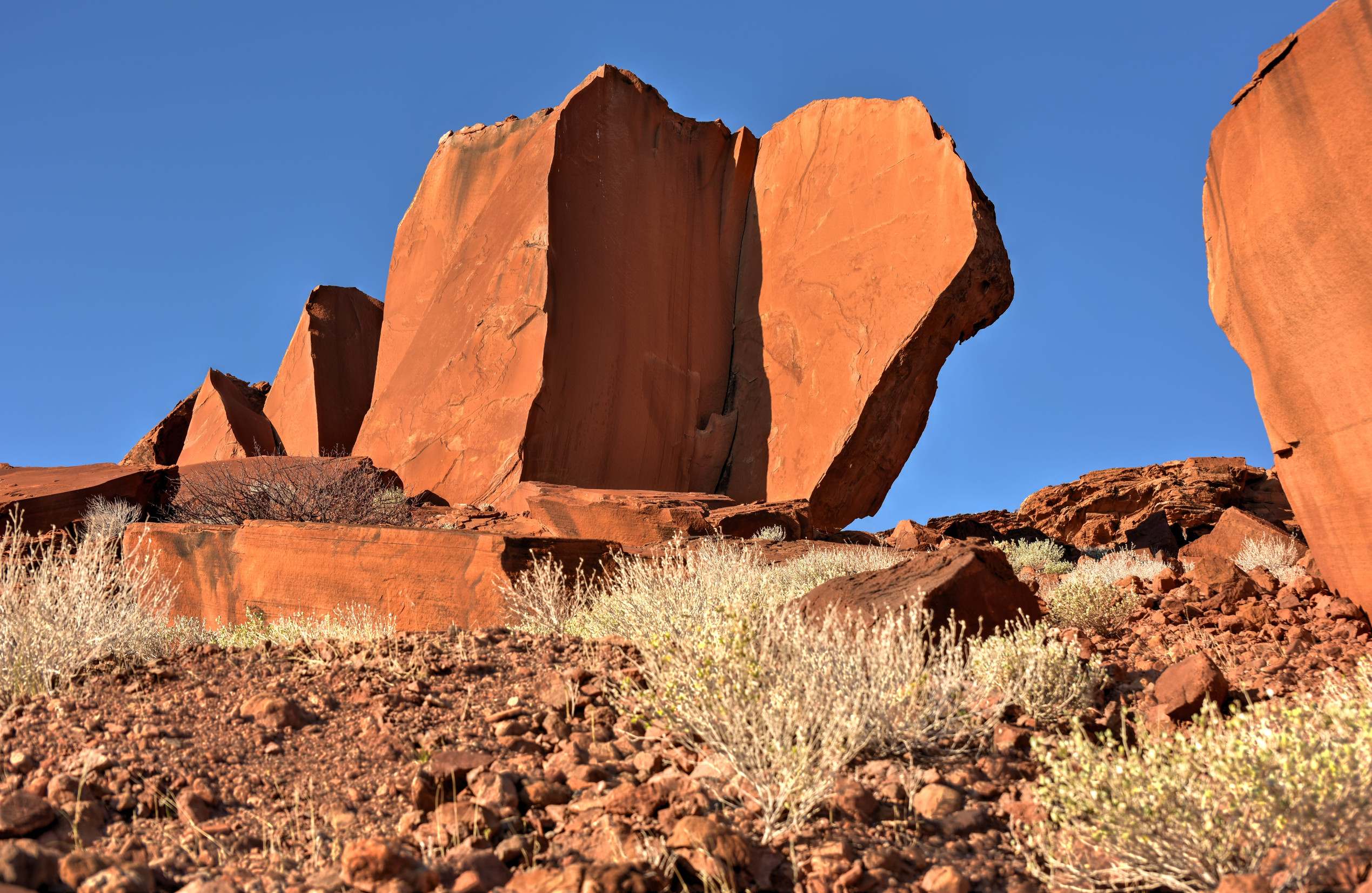 Bushman Rock Painting Found In Twyfelfontein