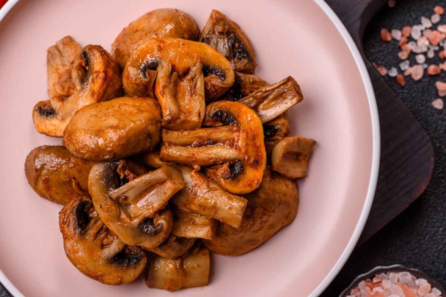 Grilled Omajova Mushrooms