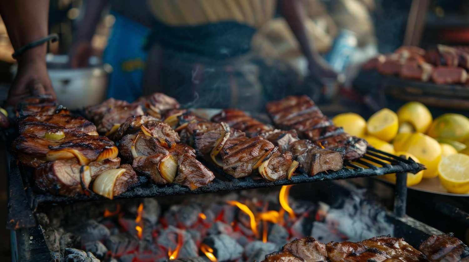 Kapana Street Food Delicacy From Namibia