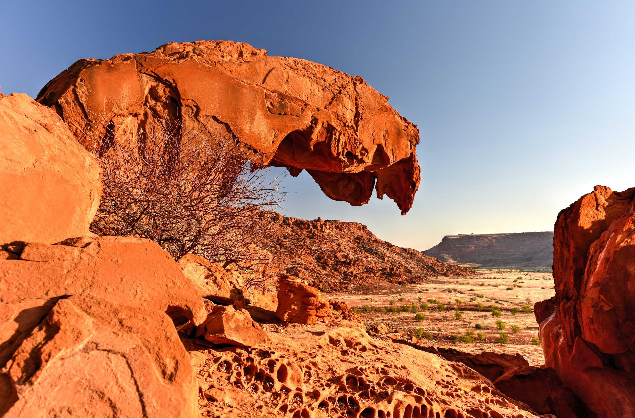 Lions Mouth Rock Formation In Twyfelfontein