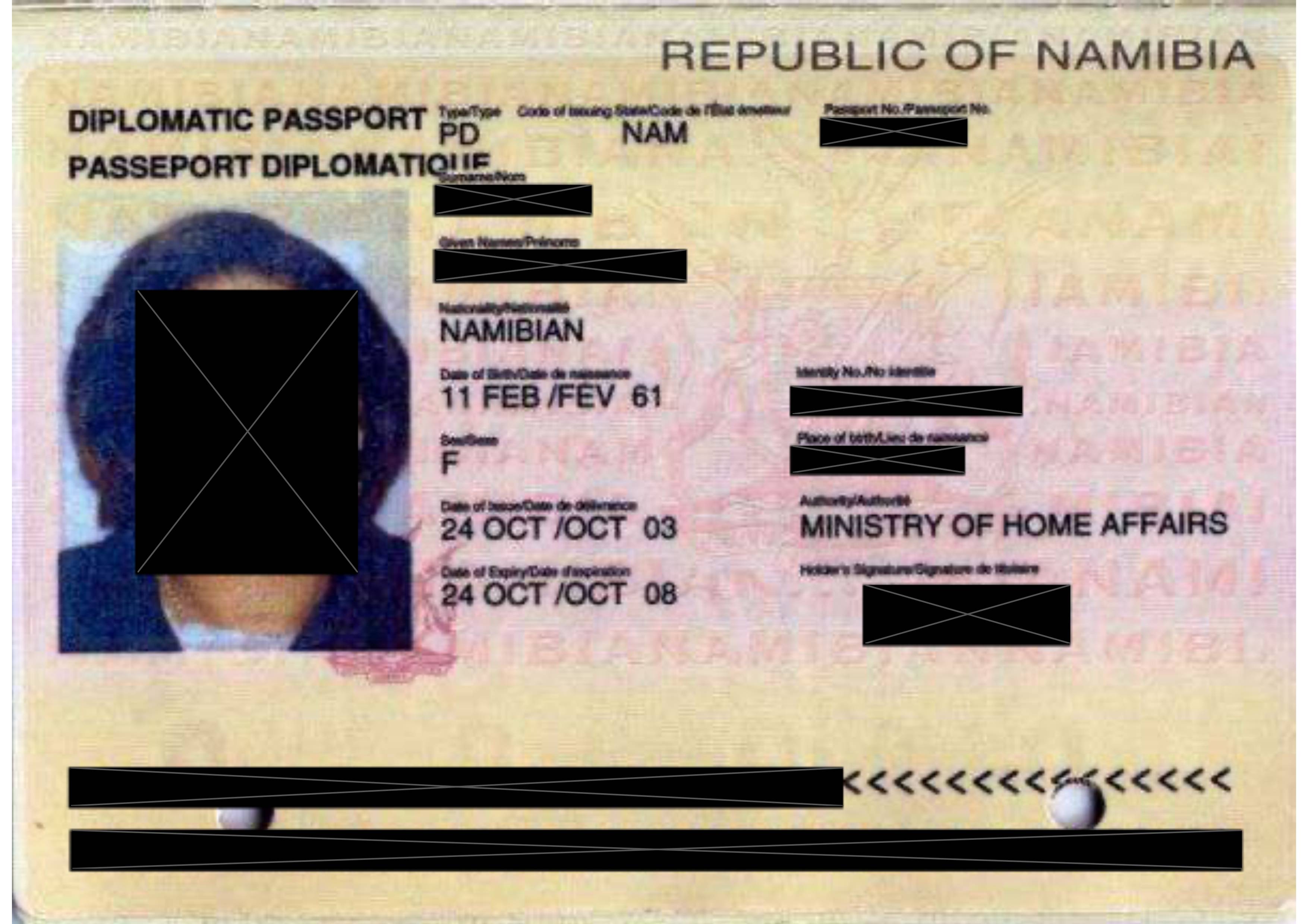 Namibia Passport