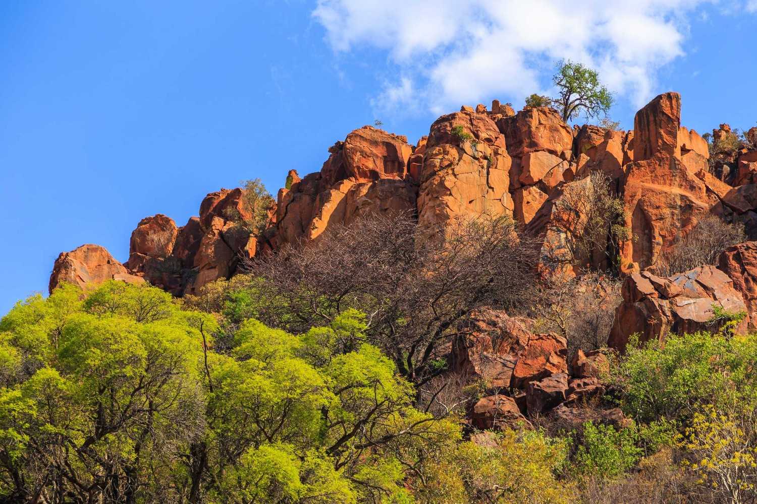 Rock Formations At Waterberg Plateau National Park