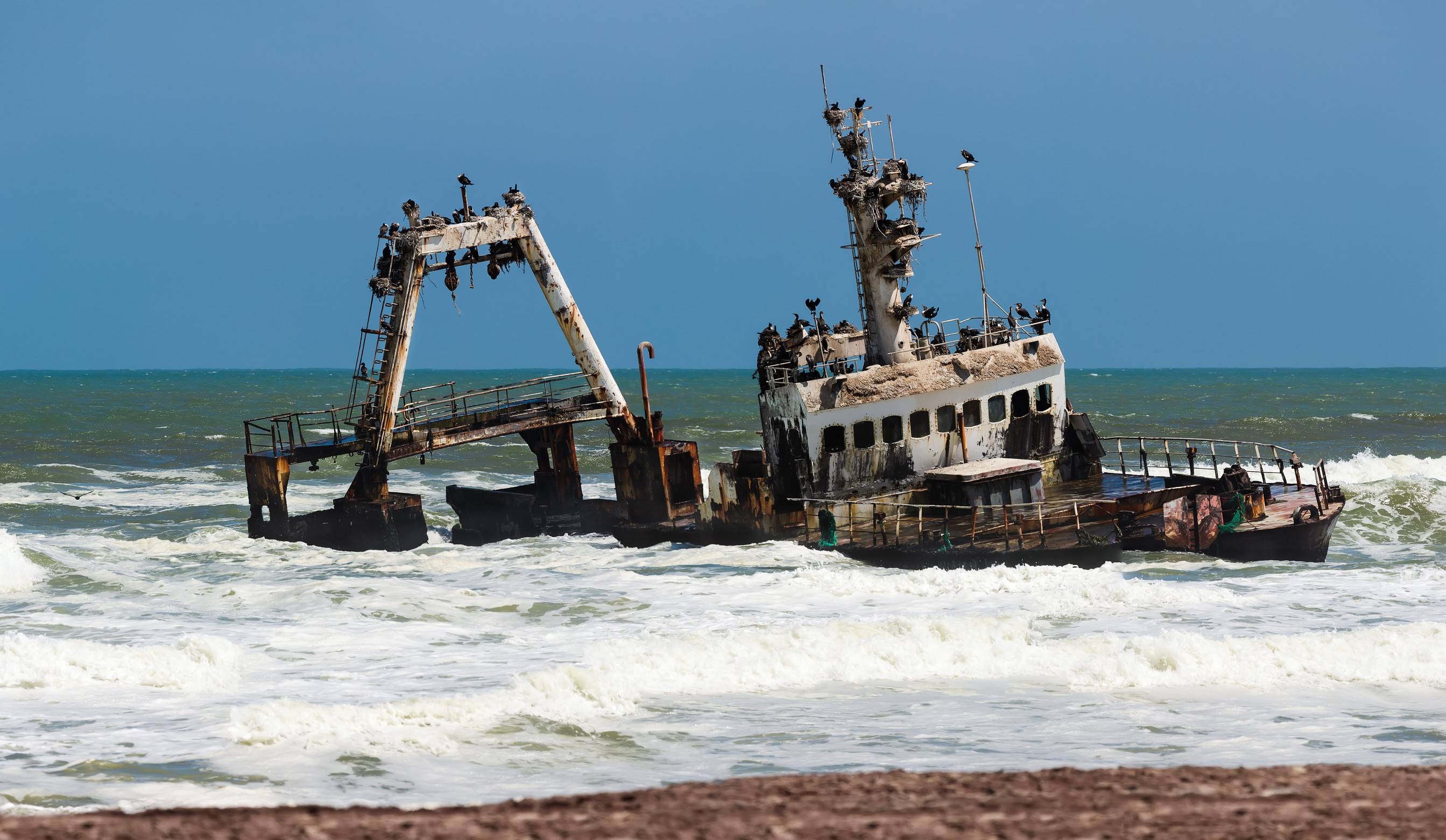 Sunken Ship Found In Skeleton Coast In Namibia